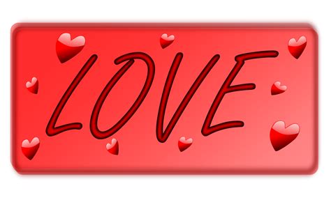 Clipart I Love You 3