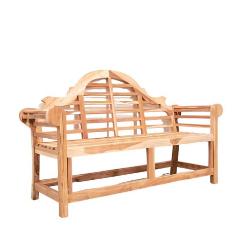 Solid Teak Lutyens Style Garden Bench — Timber Diy