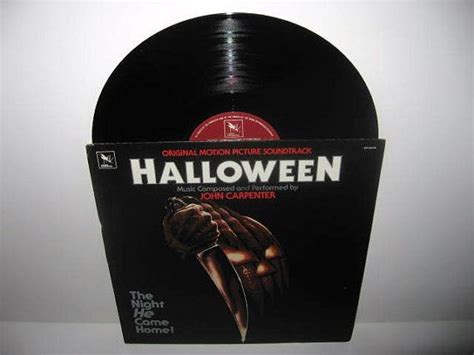 Rare Vinyl Record Halloween Original Soundtrack Lp 1978 John Carpenter