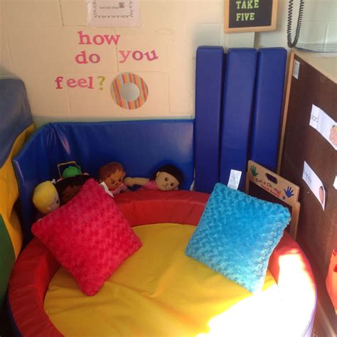 Calm Down Area Classroom Decor Calming Preschool Classroom Calm