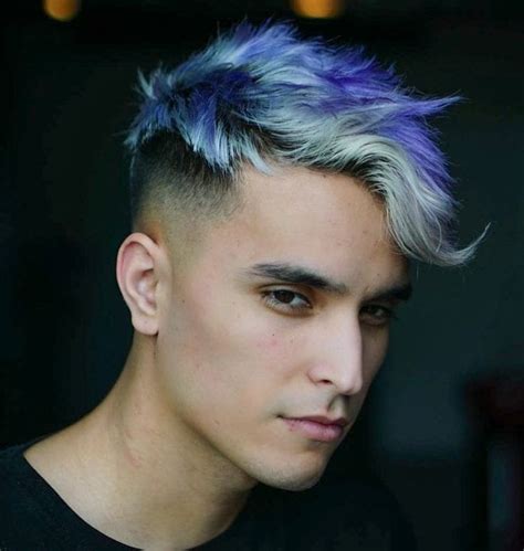 Show Off Your Dyed Hair 10 Colorful Mens Hairstyles Mens Hair