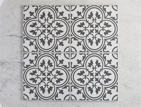 Tilehaus Tilecloud Dural White Encaustic Look Tile Bathroom Tiles Kitchen Tiles Splashback