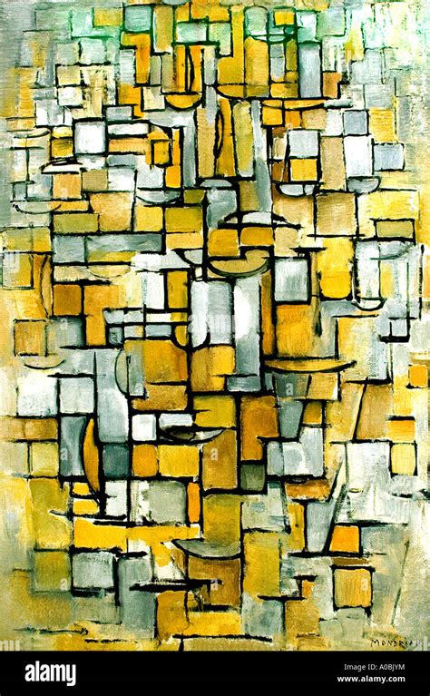 Pieter Cornelis Piet Mondriaan Mondrian 1872 1944 Composition 1