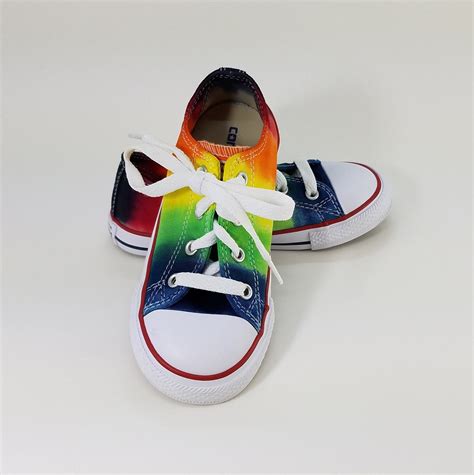 Pastel Rainbow Shoes For Kids Hand Painted Pastel Rainbow Vlrengbr