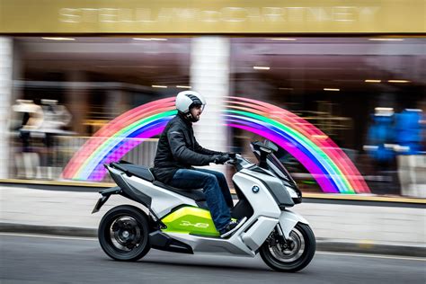 Bmw Shows C Evolution Scooter At Olympics Autoevolution
