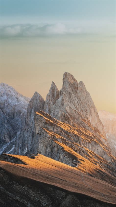 Glacier Mountains Wallpaper 4k Snow Covered Landscape Mountain Peaks