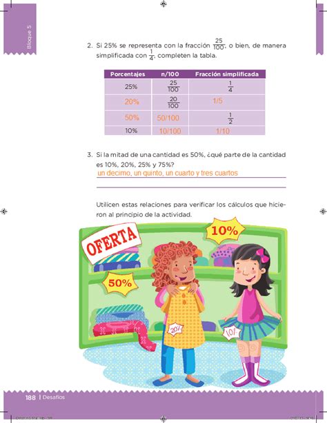 Libro de matemáticas de 5 grado contestado : Recargos - Desafíos matemáticos Bloque 5 ~ Apoyo Primaria