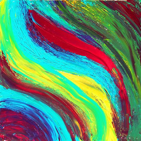 Free Photo Colorful Paint Abstract Abstract Palette