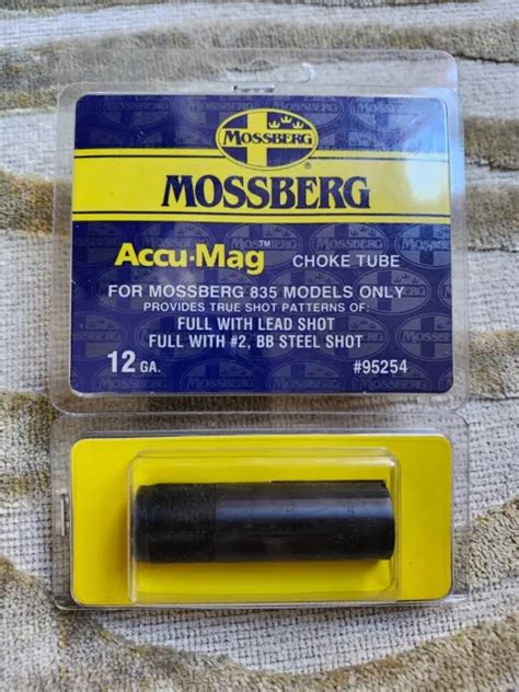 MOSSBERG TURKEY Choke Tube Full Ga Accu Mag Steel Shot New In Box PicClick