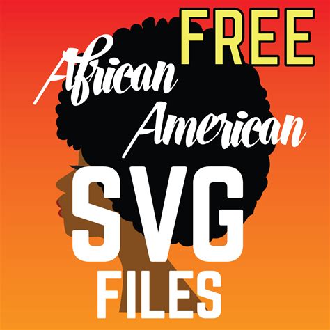 Free Black Woman Svg Afro Cricut Or Silhouette Files Black Woman