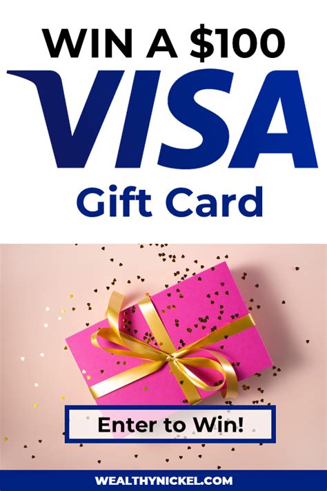 Enter To Win A Free 100 Home Depot T Card For 2021 Visa T Card