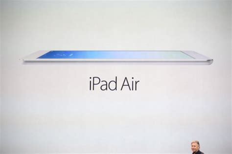 Apple Unveils New 9 7 Inch Tablet The Ipad Air Apple Has Fulfilled Most Of What The Rumor