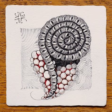 Official zentangle® page the zentangle method is an easy to learn Zentangle: Spiral Love