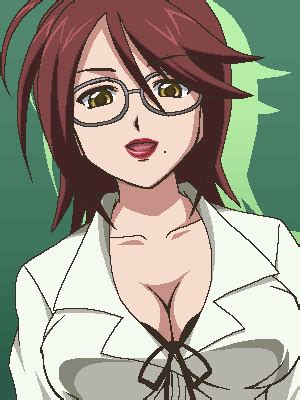 Awa Kagome Ririko Rosario Vampire Lowres 00s 1girl Ahoge Black