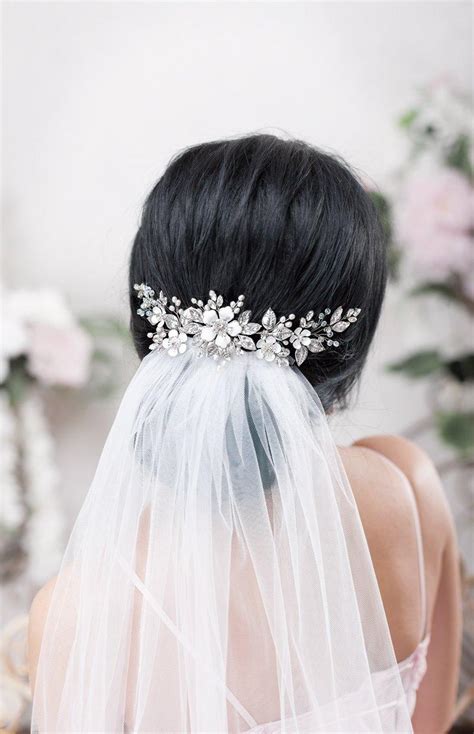 Wedding Hair Accessories Bridal Hair Piece Wedding Headband Bridal Back