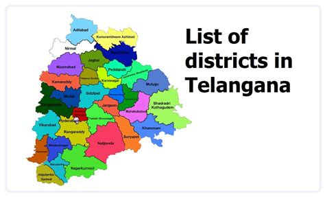 District Wise List Of Telangana Assembly Constituencies District Wise