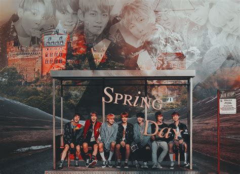 Spring Day By Xxinsanelovexx Deviantart Com On Deviantart Spring Day Pop Posters Bts Spring Day
