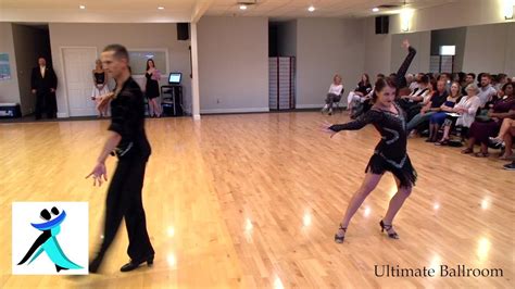 Cha Cha Show Dance At Ultimate Ballroom Dance Studio In Memphis Youtube