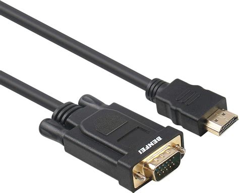 Hdmi To Vga Benfei Gold Plated Hdmi To Vga 18m Cable Male To Male