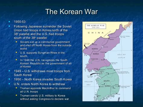 Korean War Timeline 1950 53 Corian House