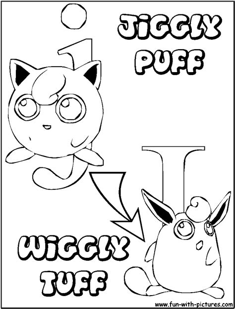 Wigglytuff Pokemon Coloring Page Coloring Pages