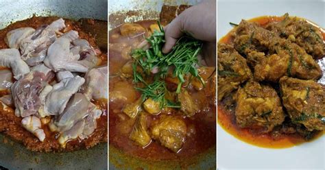 Selain bagian punggung, sebaiknya dililit dengan kain katun agar tidak rontok dagingnya ketika dimasak. Resepi Rendang Ayam Sedap & Cara Masak Step by Step Sangat ...