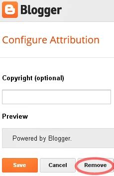 We shall see the one which is very. How To Remove Powered By Blogger Attribution Widget
