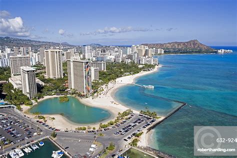 Hilton Hawaiian Village Waikiki Oahu Stock Photo