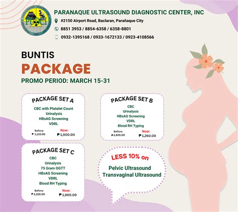 Promos Parañaque Ultrasound Diagnostic Center Inc Pudci