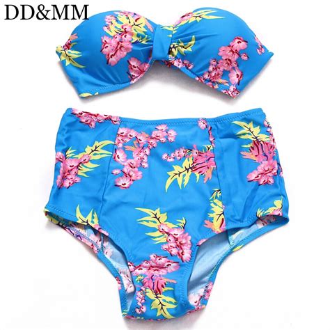 Dd Mm Bikini Sexy Floral Print Swimwear Women Swimsuit Brazilian