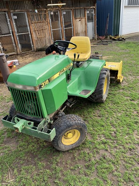 John Deere 318 garden tractor for Sale in Renton, WA - OfferUp