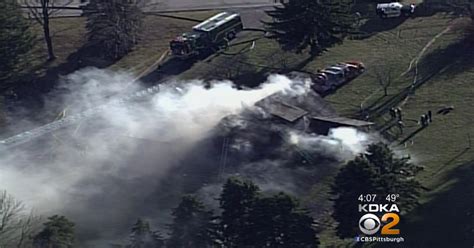 Crews Battle House Fire In Scottdale Cbs Pittsburgh