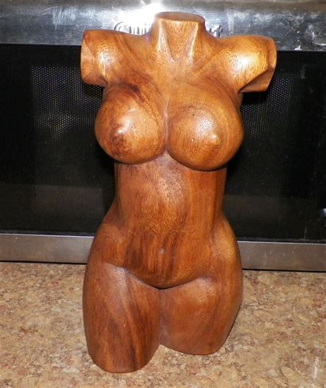 Carved Wood Nude Torso Art Or Mass Produced What Kind Of Wood