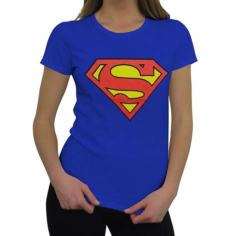 Superman Superman Womens Symbol T Shirt Xlarge