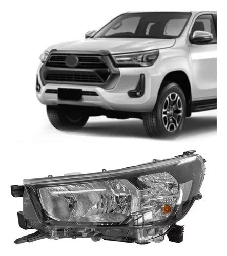 Farol Hilux 2021 2022 2023 Sem Led Le