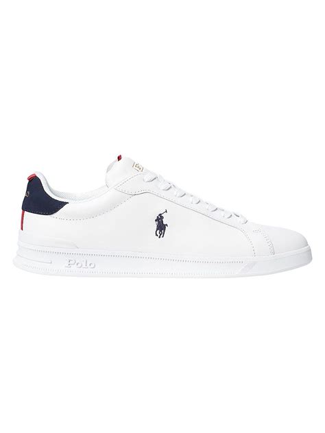 polo ralph lauren logo low top sneakers