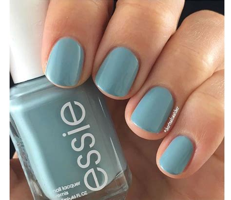 Loving This Essie Teal Light Blue Polish Nail Colors For Pale Skin