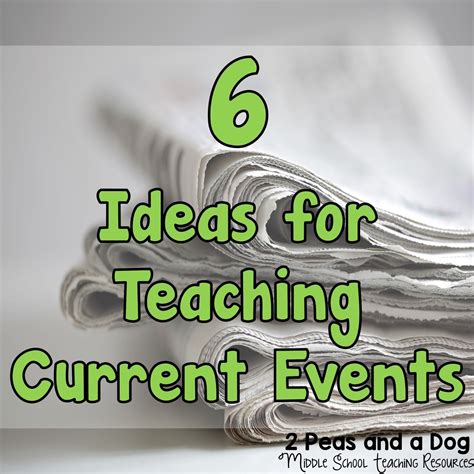 6 Ideas For Teaching Current Events Artofit