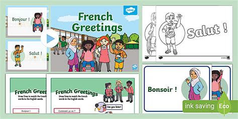 👉 French Greetings Teaching Resource Pack Twinkl
