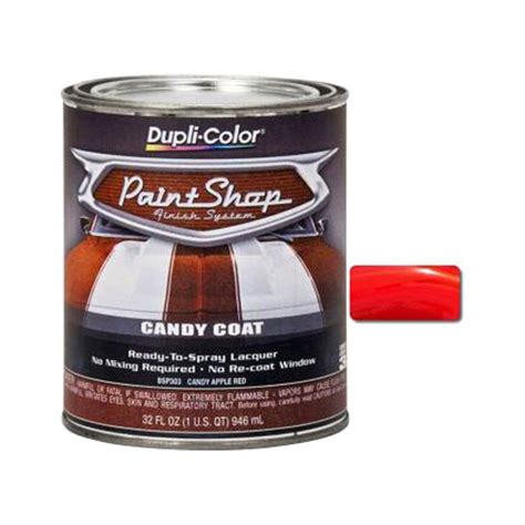 Dupli Color® Bsp303 32 Oz Apple Red Paint Shop™ Candy Coat