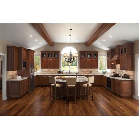 It's an invaluable and free resource that you'll return to again and again. American Woodmark 14-9/16x14-1/2 in. Savannah Cherry ...