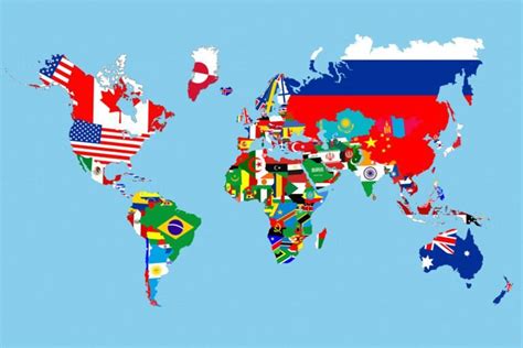 World Flag Map D 768x512 