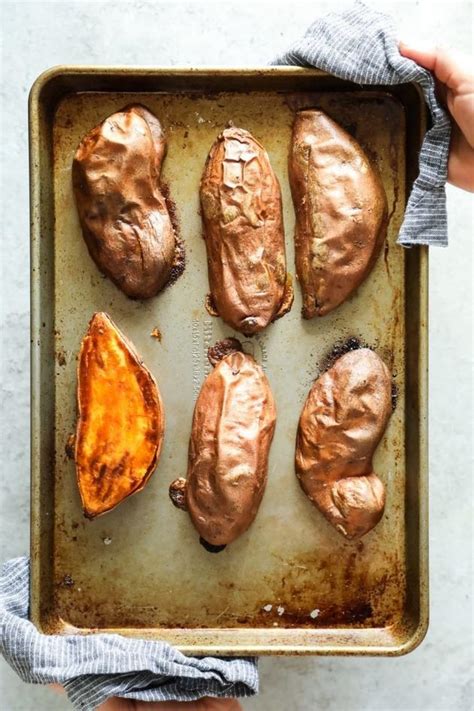 Preheat the oven to 400˚. A Brilliant Way To Cook Sweet Potatoes In Half The Time ...