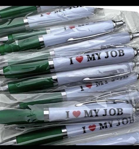 Funny Pens Cheeky Novelty Office Stationary Love Job Be Happy Pen
