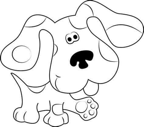 Blue S Clues Free Coloring Page Download Print Or Color Online For Free