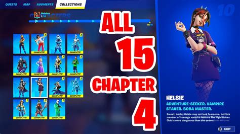 All 15 Characters Locations In Fortnite Chapter 4 Season 1 All 15 Npc And Character Fortnite