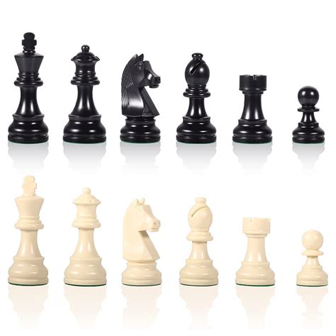 Buy Wjing Chess Amerous Chess Pieces Polymer Resin Weighted Chess