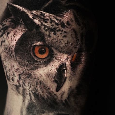 Realistic Owl Tattoo Best Tattoo Ideas Gallery