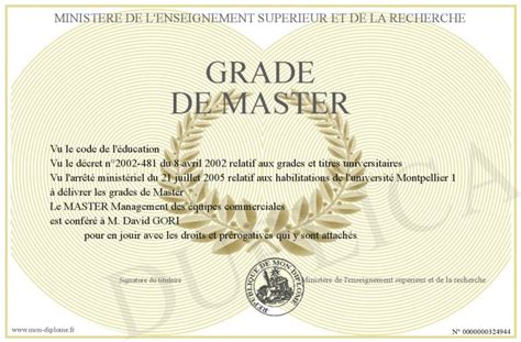 Grade De Master