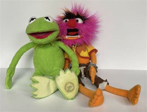 Disney Store The Muppets Kermit The Frog And Animal 16 Deluxe Plush